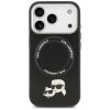 Etui Karl Lagerfeld Karl & Choupette     Pins MagSafe do iPhone 17 Pro Max czarny